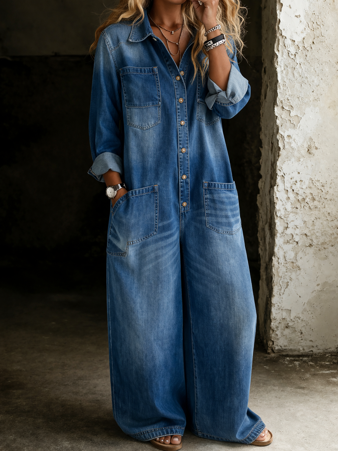 Lena | Casual Comfort Jumpsuit – Marys Myrtle Beach