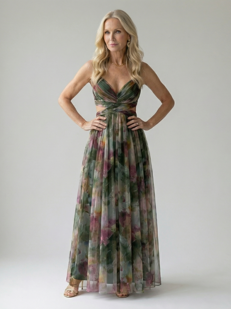 Marys | Soft Wrap Maxi Dress