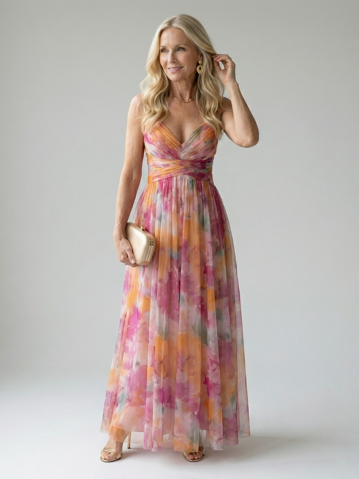 Marys | Soft Wrap Maxi Dress