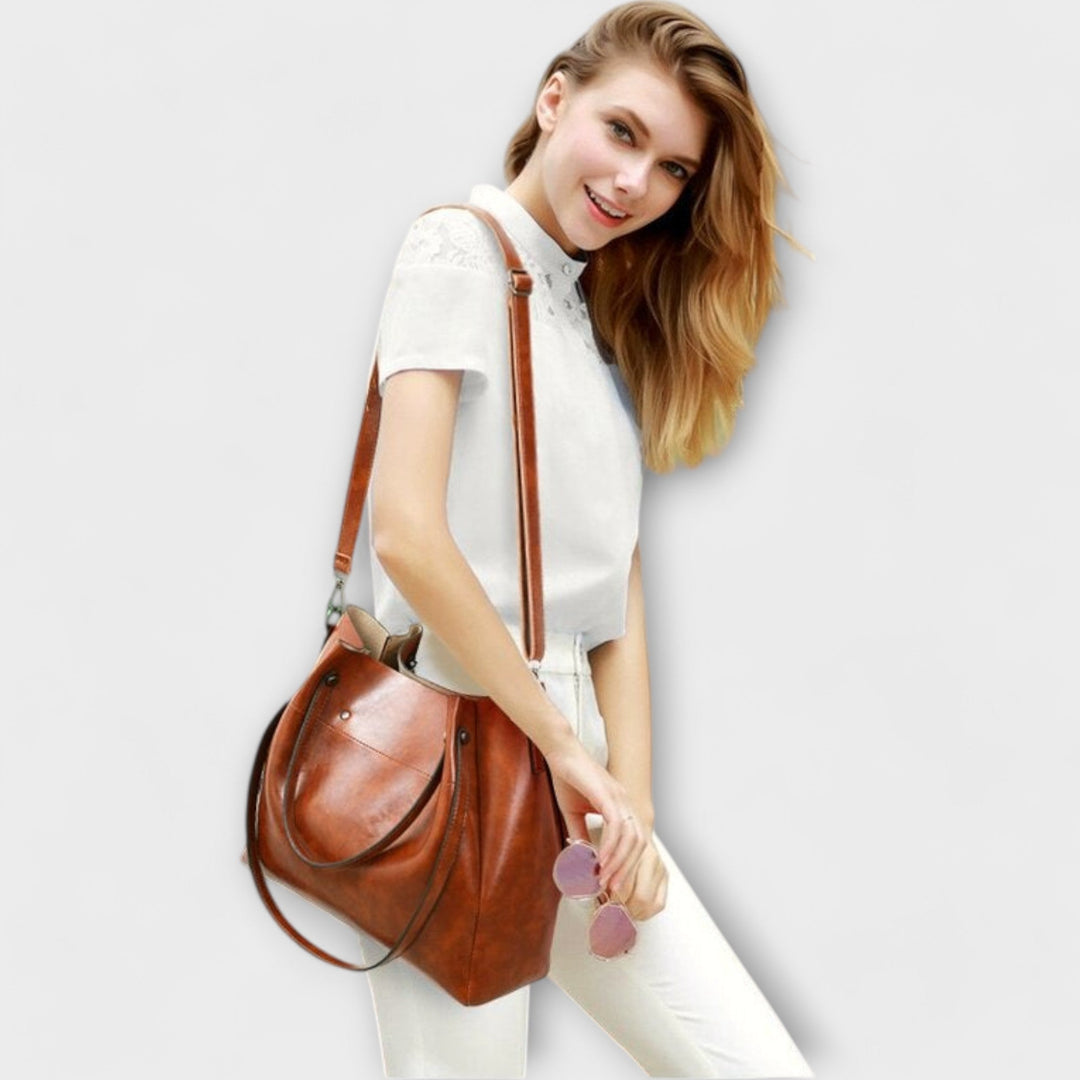 Emma | 4-Piece Vintage Bag Set