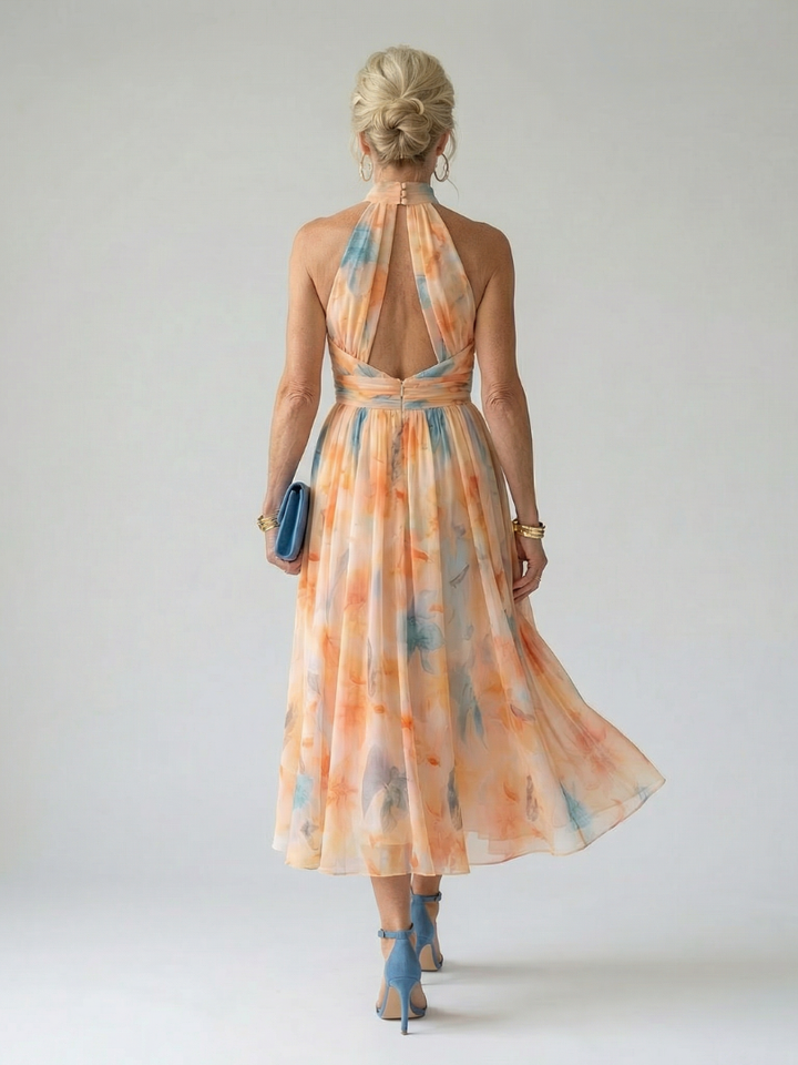 Marys | Soft Halter Midi Dress