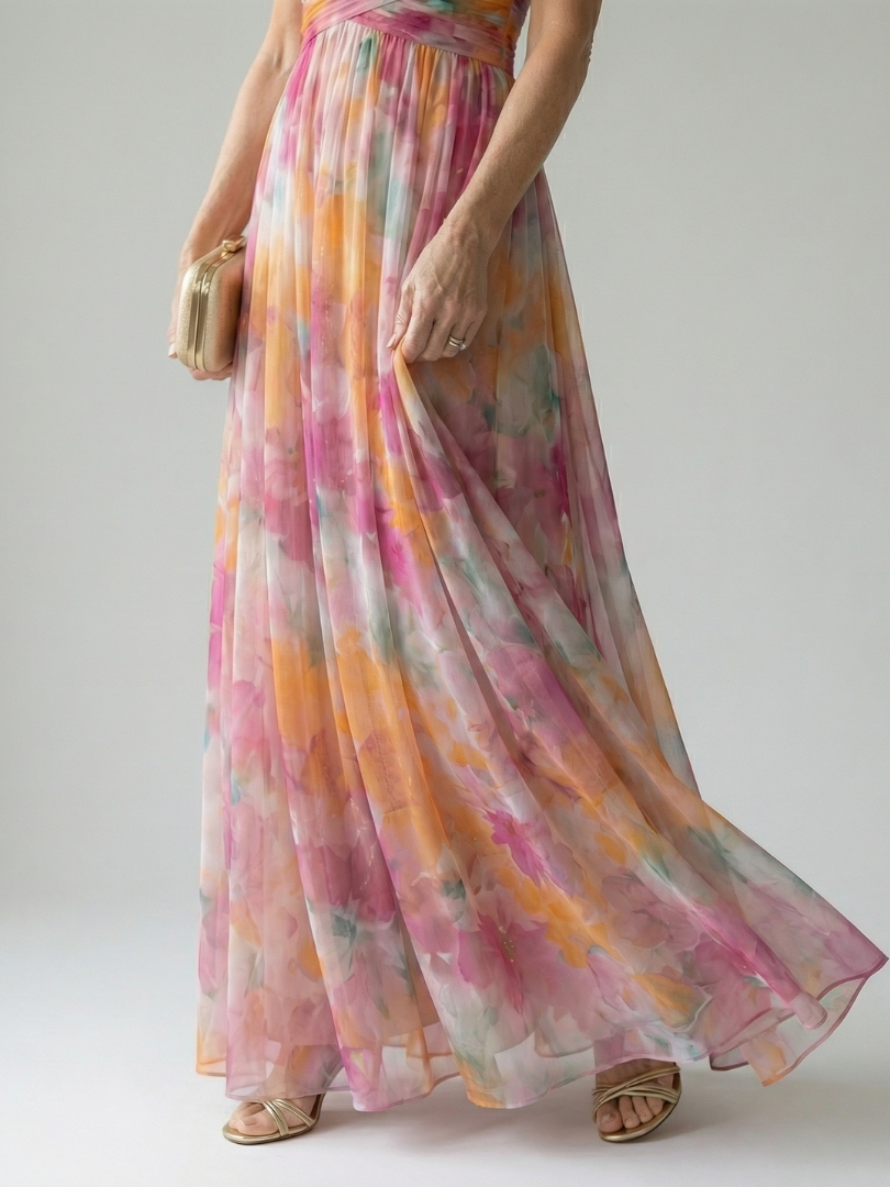 Marys | Soft Wrap Maxi Dress