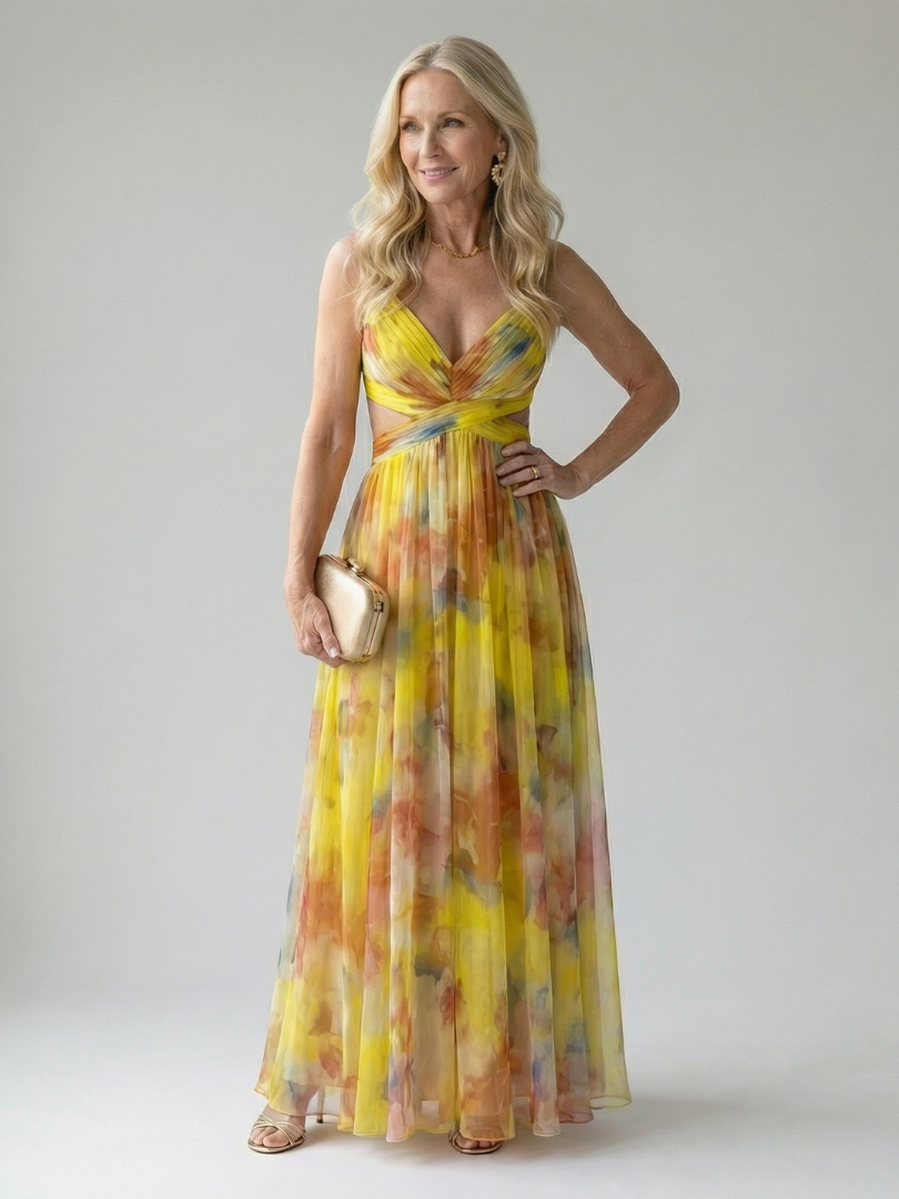 Marys | Soft Wrap Maxi Dress