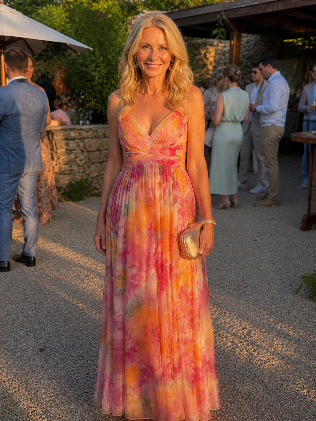 Marys | Soft Wrap Maxi Dress