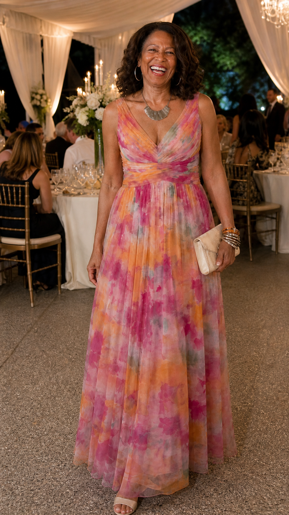 Marys | Soft Wrap Maxi Dress