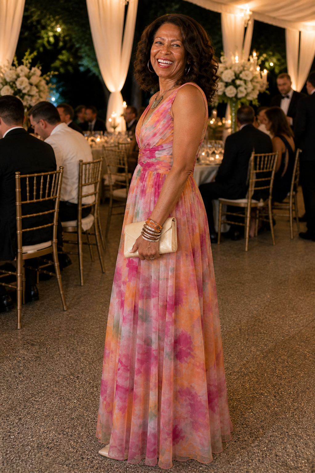 Marys | Soft Wrap Maxi Dress