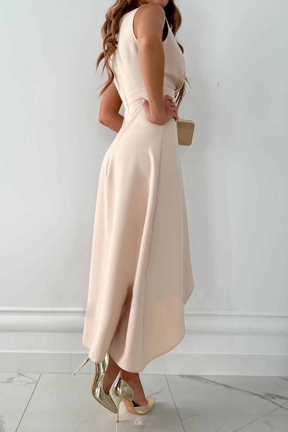 Isabella™ | Dress with Pink Pattern
